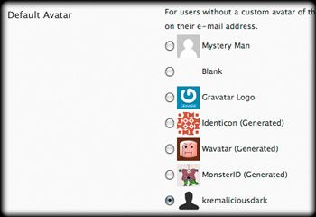 custom gravatar